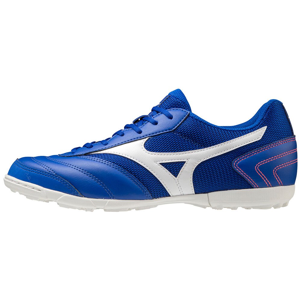 Scarpe Calcio Mizuno MRL Sala Club TF Donna - Blu/Bianche - 20943-URKD